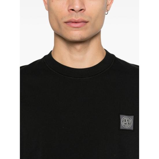 26SS 스톤 아일랜드 반팔 티셔츠 152100026 S0057 V0029 BLACK - STONE ISLAND
