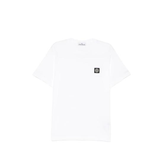 26FW 스톤 아일랜드 반팔 티셔츠 152100027 S0013 V0001 WHITE - STONE ISLAND