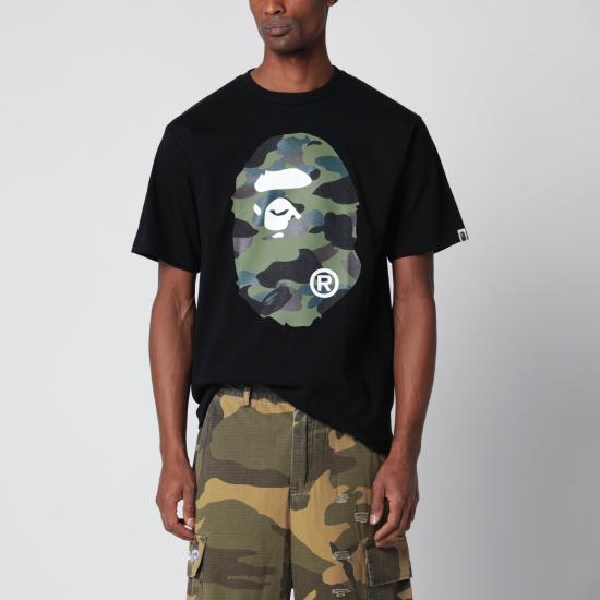 26SS 베이프 ABC 카모 BY BATHING APE 티셔츠(M) 001TEM301005MCO Black