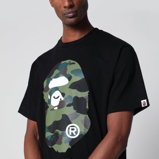 26SS 베이프 ABC 카모 BY BATHING APE 티셔츠(M) 001TEM301005MCO Black - BAPE