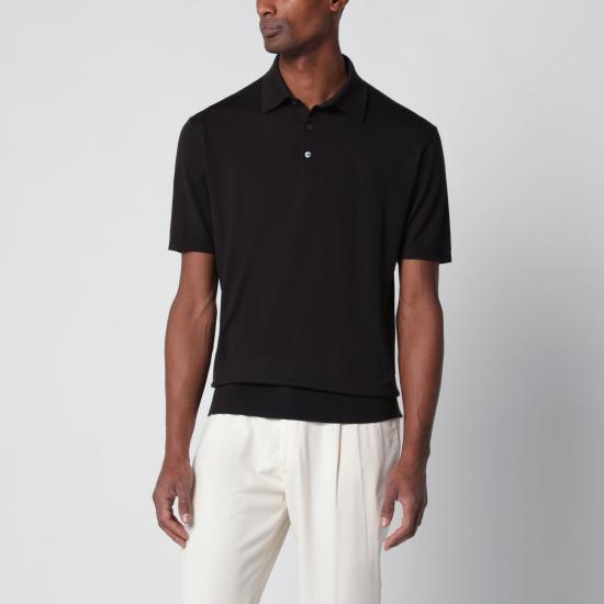 26SS 에르메네질도제냐 폴로 티셔츠 POLUH15M9A3 Brown