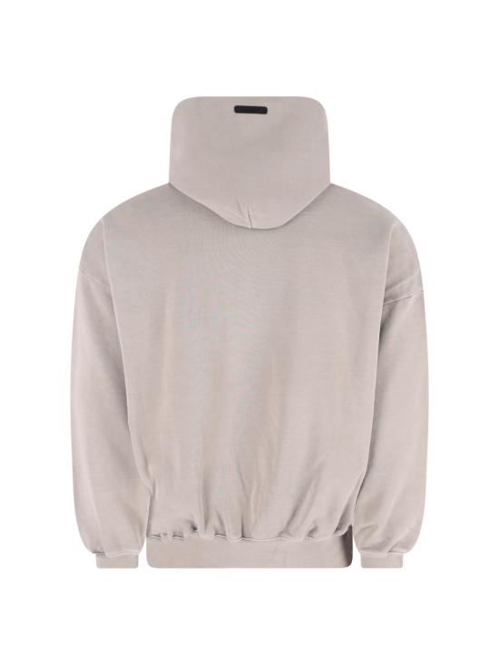 26SS 피어오브갓 후드 티셔츠 192SP266921F SEAL Grey - FEAR OF GOD