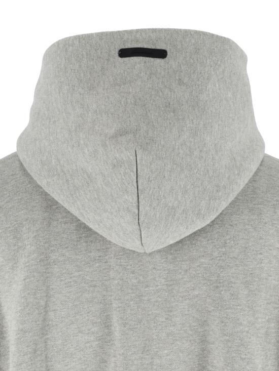 26SS 피어오브갓 후드 티셔츠 192SP262053F CONCRETE HEATHER DARK CONCRETE Grey - FEAR OF GOD