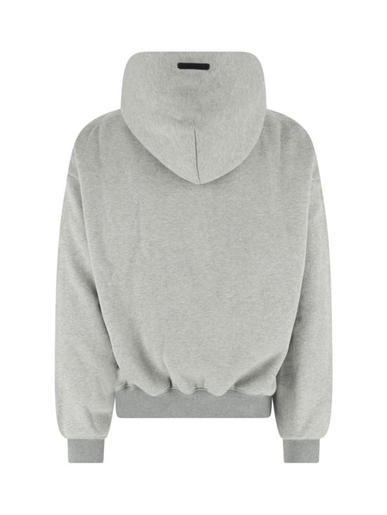 26SS 피어오브갓 후드 티셔츠 192SP262053F CONCRETE HEATHER DARK CONCRETE Grey - FEAR OF GOD