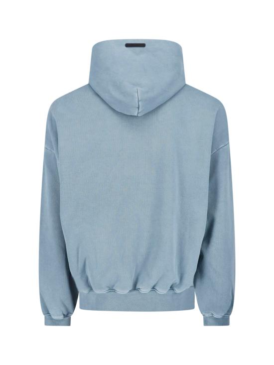 26SS 피어오브갓 후드 티셔츠 192SP266703F FADED COASTAL Blue - FEAR OF GOD