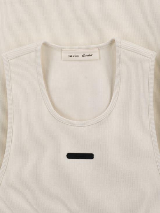 26SS 피어오브갓 민소매 티셔츠 125SP264252F IVORY White - FEAR OF GOD