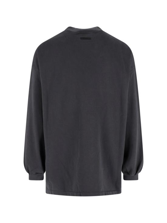 26SS 피어오브갓 긴팔 티셔츠 125SP262011F FADED BLACK Black - FEAR OF GOD