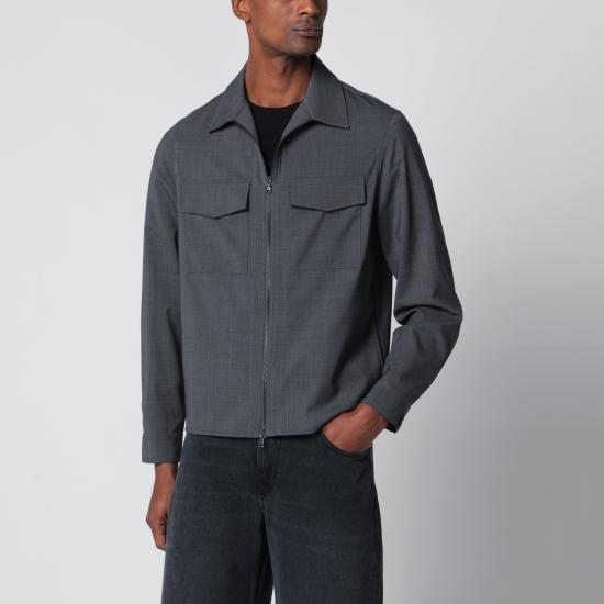 26SS 비아지오 산타니엘로 자켓 E2989FWO Grey