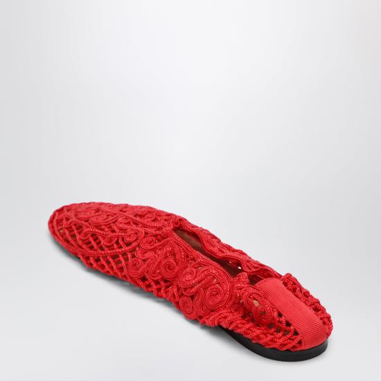 26SS 오디시 플랫 슈즈 OD46039A23036 Red - ODISSI
