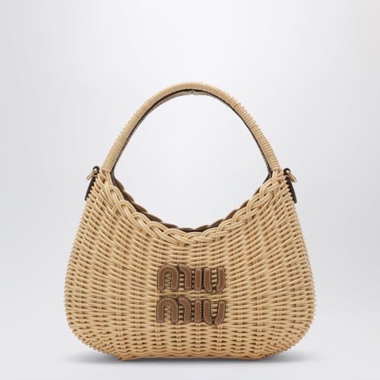 26SS 미우미우 토트백 5BC125OOOABVU Beige