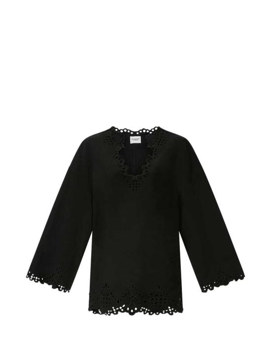 26SS 이자벨마랑에뚜왈 블라우스 RO0653FBD1J04E FADED BLACK