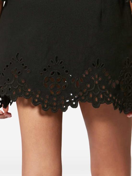 26SS 이자벨마랑에뚜왈 숏 스커트 JU0466FAD1J04E FADED BLACK - ISABEL MARANT ETOILE