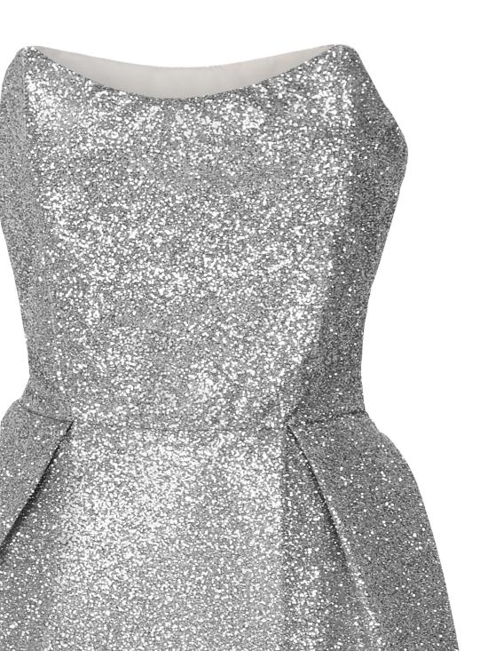26SS 더 아키비아 숏 원피스 ABITO LUCE EMERA SILVER - THE ARCHIVIA