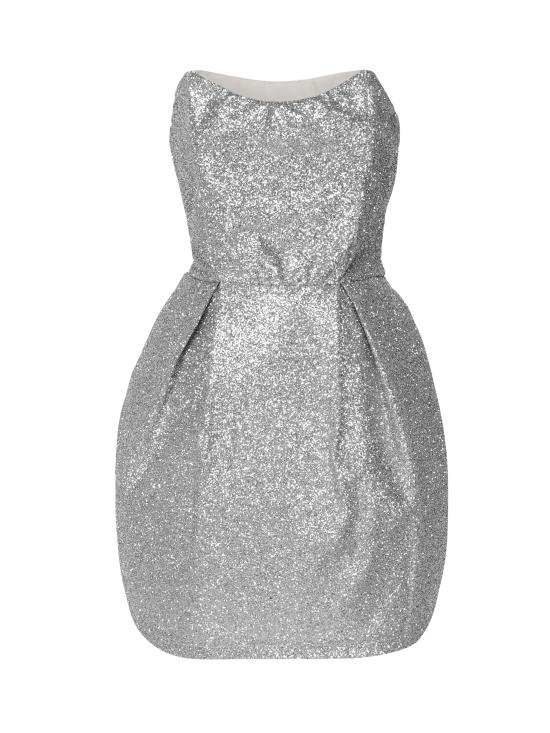 26SS 더 아키비아 숏 원피스 ABITO LUCE EMERA SILVER - THE ARCHIVIA