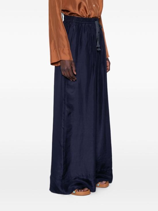 26SS 포르테포르테 스트레이트 팬츠 14862 MYPANTSMIDNIGHT Blu - FORTE FORTE