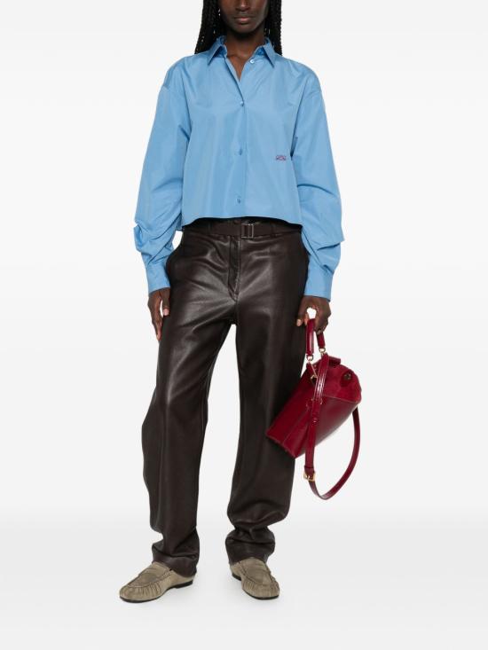 26SS 로에베 셔츠 S540Y05X CM5100 Azzurro - LOEWE