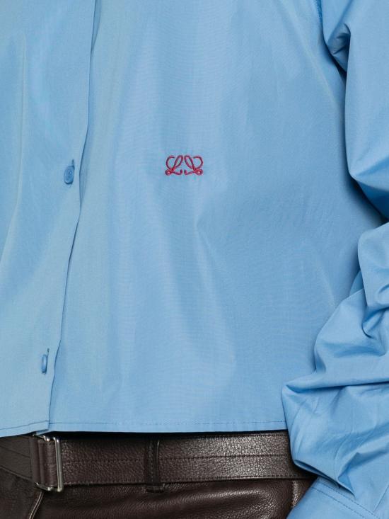 26SS 로에베 셔츠 S540Y05X CM5100 Azzurro - LOEWE
