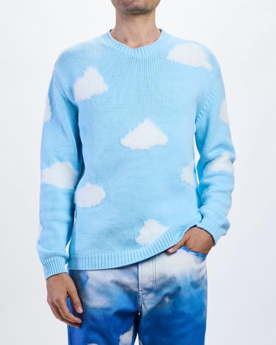 26SS 모스키노 스웨터 0935 0207 0888 AZZURRO - MOSCHINO