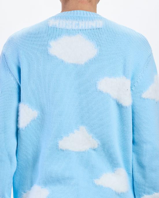 26SS 모스키노 스웨터 0935 0207 0888 AZZURRO - MOSCHINO