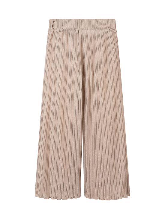 26SS [키즈] 게스 스트레이트 팬츠 J6RB15KD580 F69E PALE SAND LUREX - GUESS