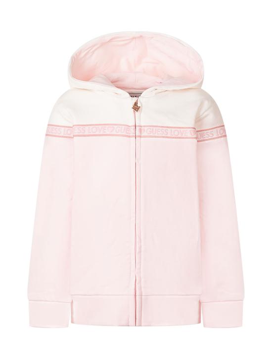 26SS [키즈] 게스 캐주얼 세트 K6RG00KA6R4 F048 WHITE PINK COMBO