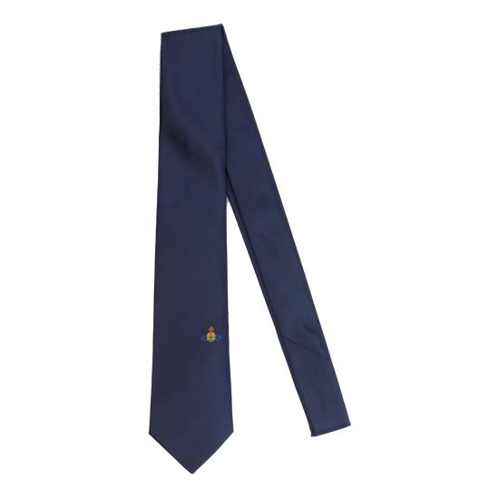 26SS 비비안웨스트우드 넥타이 81050001 W01FRK410 Blue