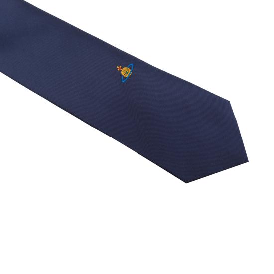 26SS 비비안웨스트우드 넥타이 81050001 W01FRK410 Blue - VIVIENNE WESTWOOD