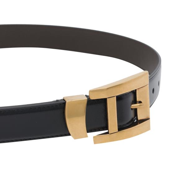 26SS 베르사체 레귤러 벨트 1023735 1A178481B55J Black - VERSACE