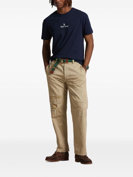 26SS 폴로 랄프로렌 반팔 티셔츠 710981370 002 Blue - POLO RALPH LAUREN