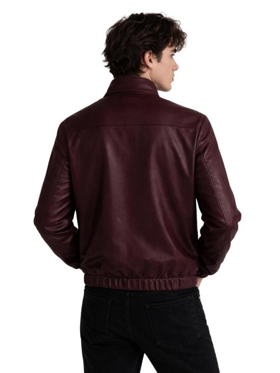26SS 프랜지스 콜렉션 가죽 자켓 FR06NPT BORDEAUX Bordeaux - FRANZESE COLLECTION