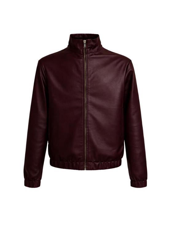 26SS 프랜지스 콜렉션 가죽 자켓 FR06NPT BORDEAUX Bordeaux