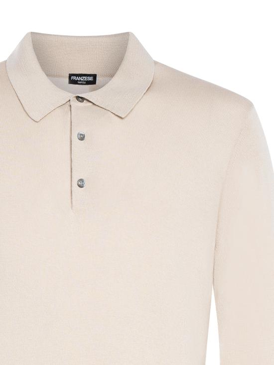 26SS 프랜지스 콜렉션 폴로 티셔츠 FE6852 0201 Beige - FRANZESE COLLECTION