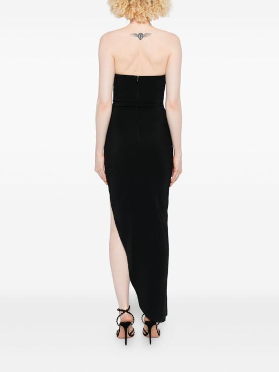 26SS 아멘쿠튀르 롱 원피스 AMW25507 009 Black - AMEN COUTURE