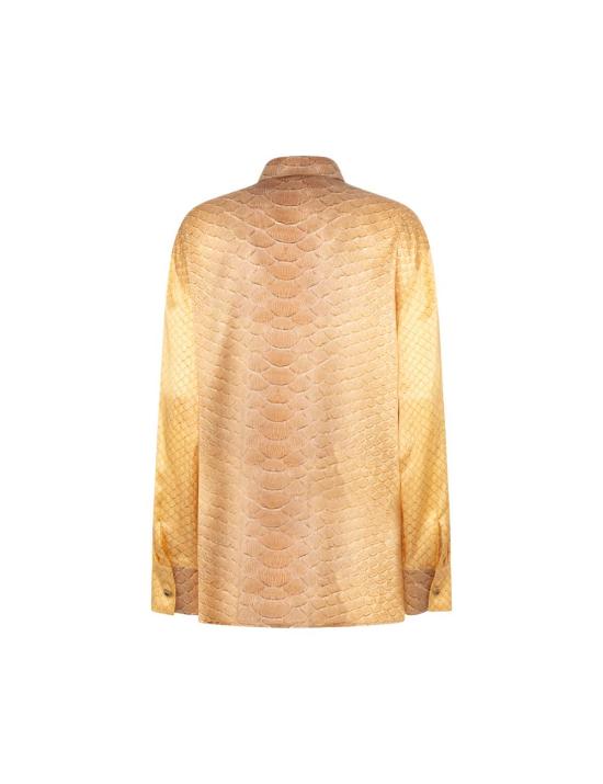 26SS 로베르토 카발리 셔츠 WWT700SZS31 D1647 Gold - ROBERTO CAVALLI