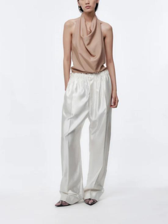 26SS 까르벵 스트레이트 팬츠 6261K21281 N002 Ecru - CARVEN