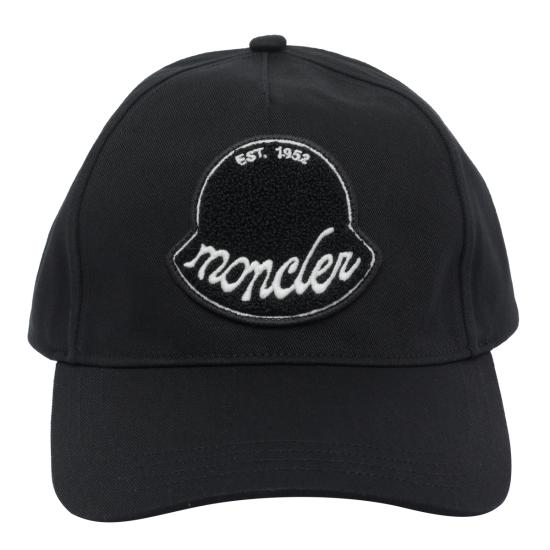 25FW 몽클레어 볼캡 3B000 30 0U082999 Black