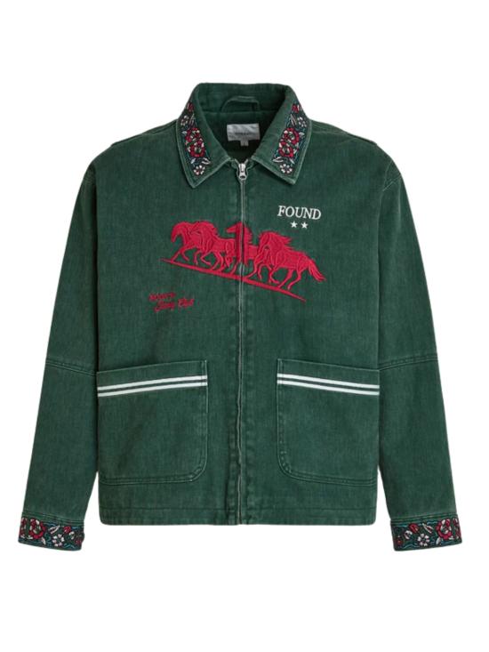 26SS FOUND 자켓 FOSS26JA02311 6337 Verde