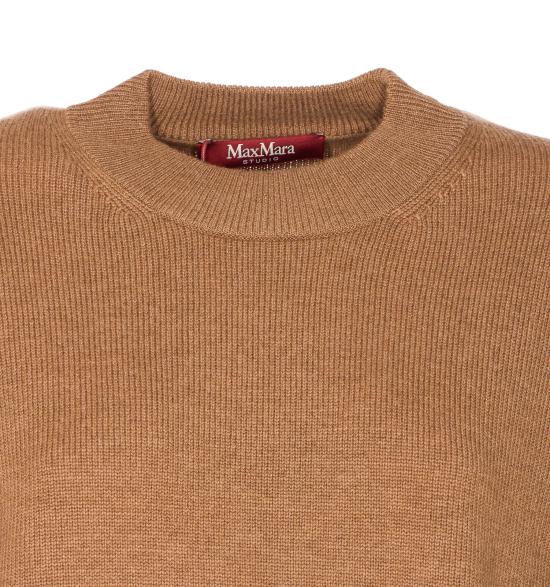 25FW 막스마라 스튜디오 스웨터 2526366102600 PISANO 005 Beige - MAX MARA STUDIO
