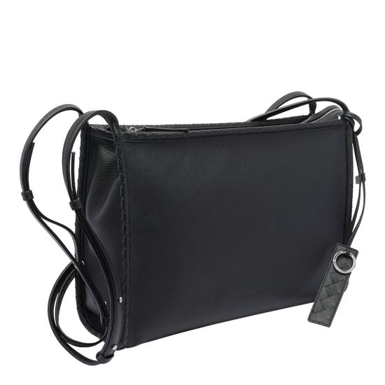 25FW 보테가베네타 크로스백 826852 V5H908803 Black - BOTTEGA VENETA