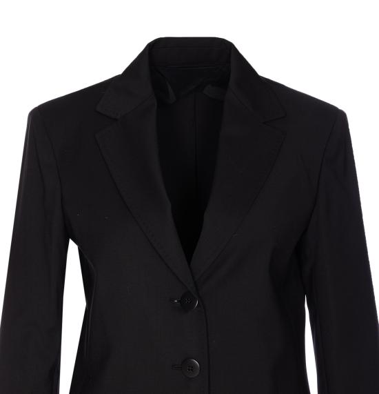 25FW 막스마라 스튜디오 수트 자켓 2526046101600 NICE 001 Black - MAX MARA STUDIO