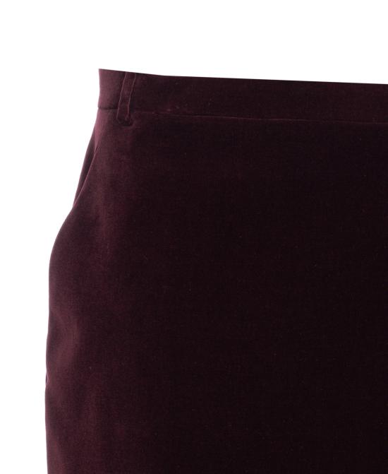 25FW 생로랑 미디 스커트 826769 Y615W6500 Red - SAINT LAURENT