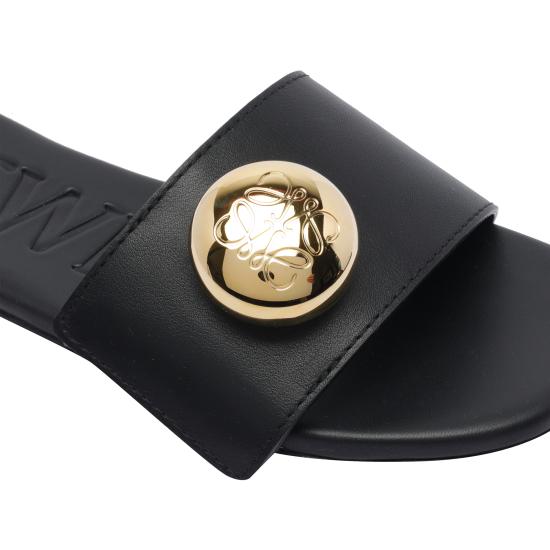 25FW 로에베 샌들 L815465XB0 1100 Black - LOEWE