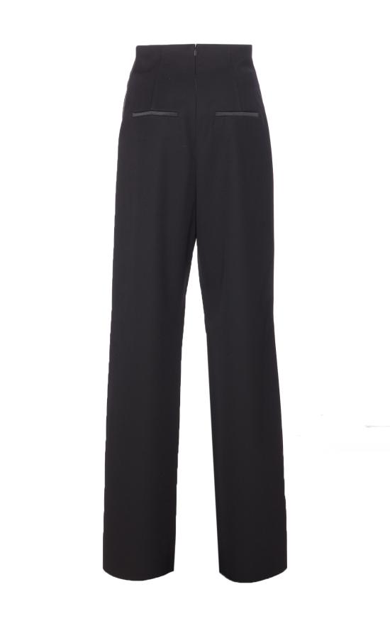 25FW 막스마라 팔라초 팬츠 2521136024600 SATIRA 002 Black - MAX MARA