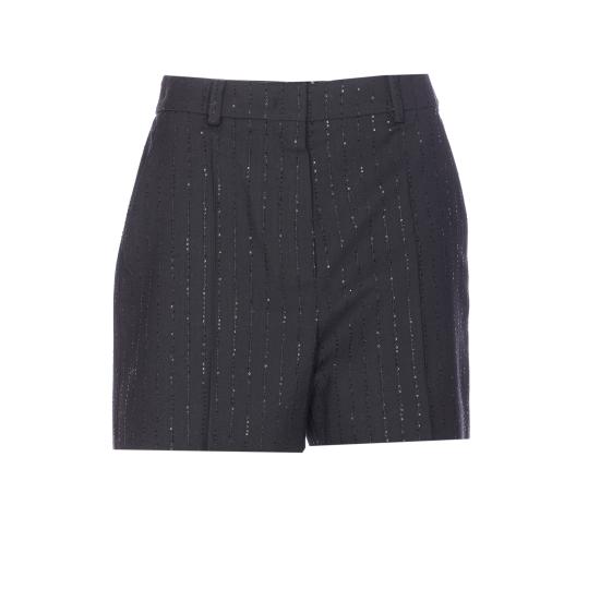 25FW 막스마라 숏팬츠 2521146014600 SIBERIA 001 Black