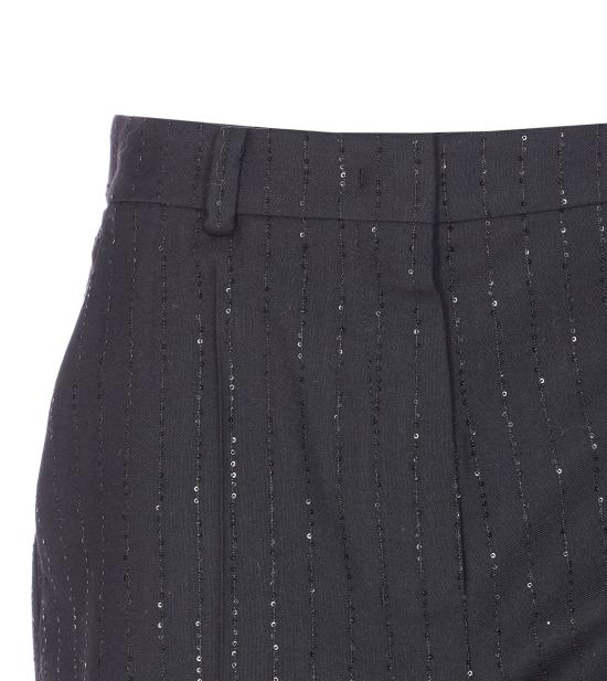 25FW 막스마라 숏팬츠 2521146014600 SIBERIA 001 Black - MAX MARA