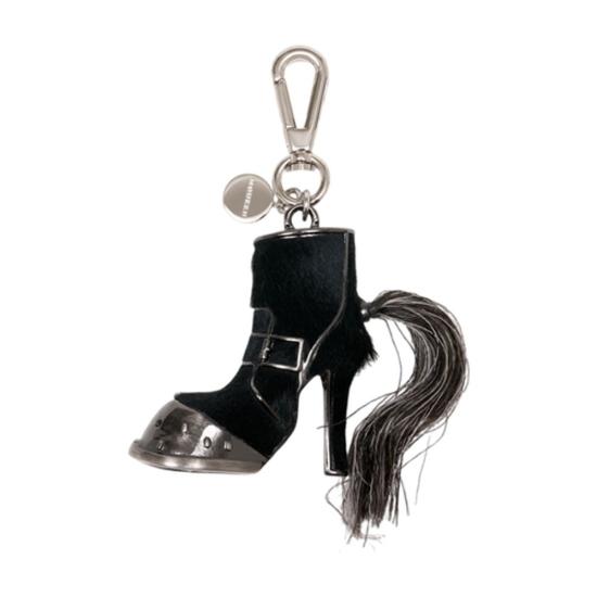 26SS 알렉산더 맥퀸 키링 8662751AAWZ1000 black