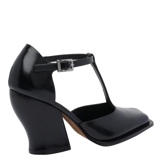 25FW 로에베 힐/펌프스 LONDS01X05 1100 Black - LOEWE