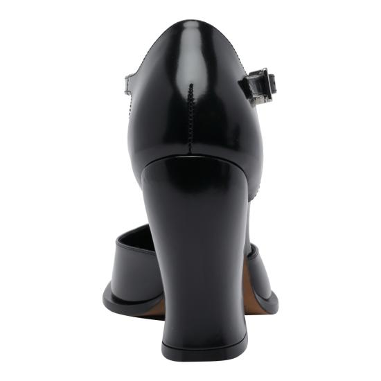 25FW 로에베 힐/펌프스 LONDS01X05 1100 Black - LOEWE