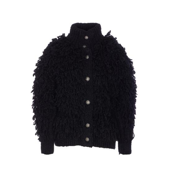 25FW 몽클레어 가디건 9B000 09 M7821999 Black