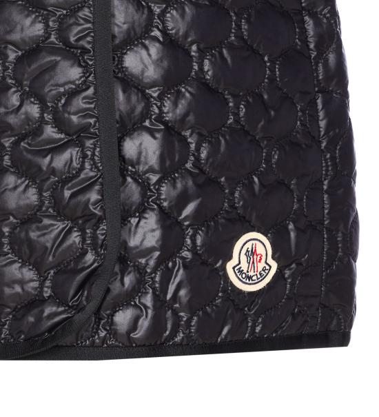 25FW 몽클레어 스퀘어 퀼티드 미니 랩 스커트 2D000 36 597YG999 Black - MONCLER